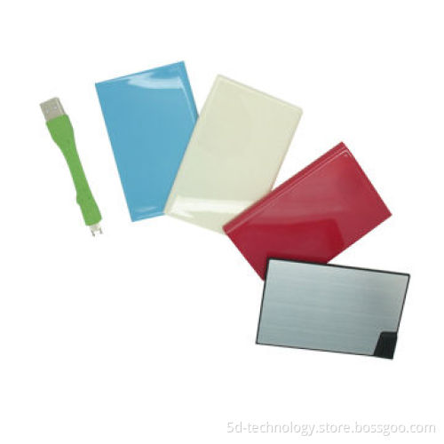 Slim and Thinnest 5mm Card Power Bank with 1500mAh Capacity
